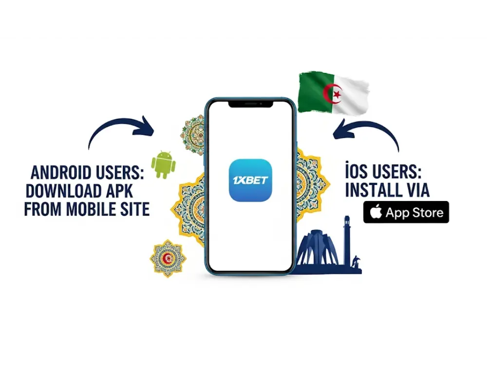 Guide de téléchargement de l'application 1xBet pour les utilisateurs algériens
