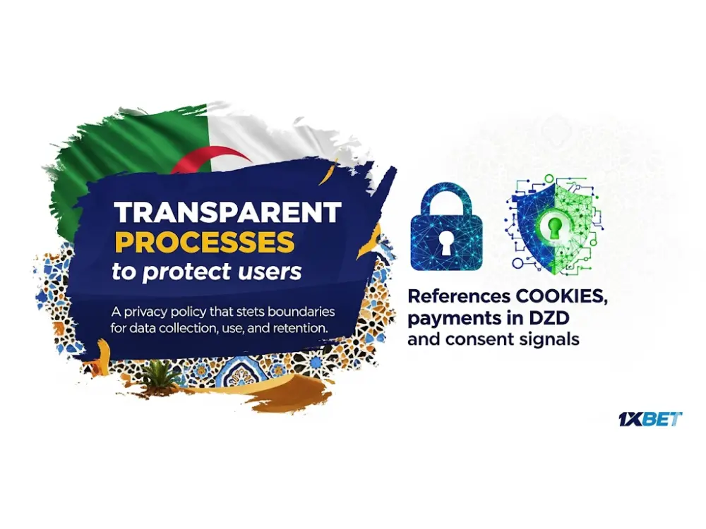 How 1xBet Collects and Uses Your Personal Data in Algeria